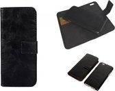 iPhone 5/5S/SE : Wallet Case Deluxe met uitneembare flexcase voor iPhone 5/5S en iPhone SE, mooie business kwaliteit hoes