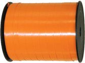 Cadeaulint/sierlint in de kleur oranje 5 mm x 500 meter - Krul linten voor bloemen/ballonnen