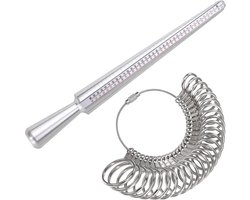 Ringmeter - Ringmaat meter voor elke Ringmaat - Ring sizer EarKings