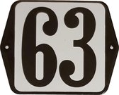 Huisnummer standaard nummer 63