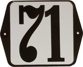 Huisnummer standaard nummer 71