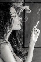 Poster Smoking girl_No2 30x40 cm