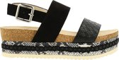 Bullboxer  -  Sandal  -  Women  -  Black  -  42  -  Sandalen