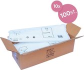 10x Nebur Wegwerp verflaken 100st