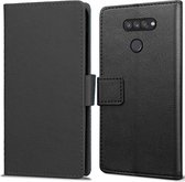 LG K50s hoesje - Book Wallet Case - zwart
