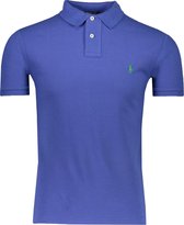 Polo Ralph Lauren  Polo Blauw Aansluitend - Maat M - Heren - Lente/Zomer Collectie - Katoen
