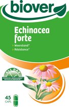 Biover Echinacea forte – Weerstand – Vegetarische echinacea tabletten – met Vitamine C - 45 capsules