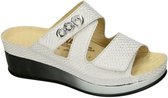 Vital -Dames -  off-white/ecru/parel - slippers & muiltjes - maat 42