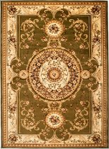Tapiso Yesemek Vloerkleed Groen Perzisch Oriental Tapijt Maat- 60x100