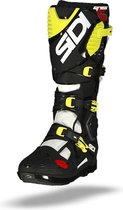 Sidi Crossfire 3 SRS Wit Zwart Geel Fluo Motorlaarzen 40
