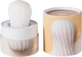 Marshmallow Masturbator - Extra Zacht - Stretch - Flexibel - Luxe Verpakking - Fuzzy - Wit