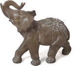 Dieren beeldje Indische olifant 25 x 8 x 20 cm -  Olifanten beeldjes van keramiek