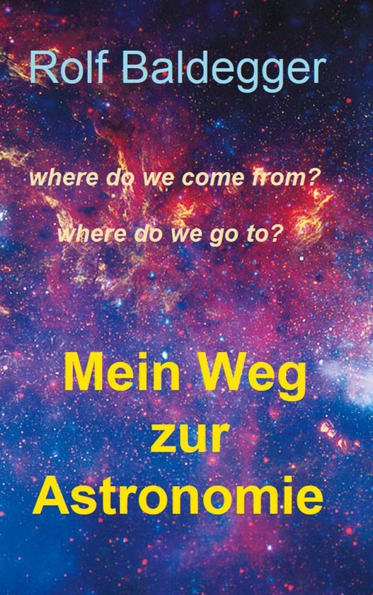 Mein Weg zur Astronomie - cover