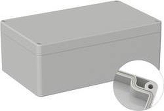 Wandkast Behuizing Schakelkast IP65 Industriële Lege ABS Kunststof Kast Montageplaat Vergrendeling Boxexpert Serie Fleet Verschillende Maten Zwart Deur 2872263250