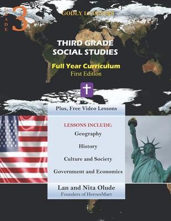 Godly Learners- Third Grade Social Studies - cover