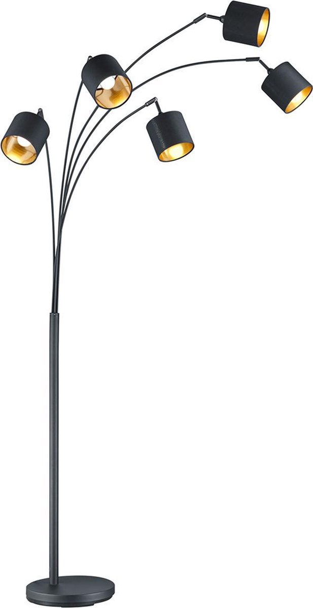 Vloerlamp Reality Tommy - Zwart