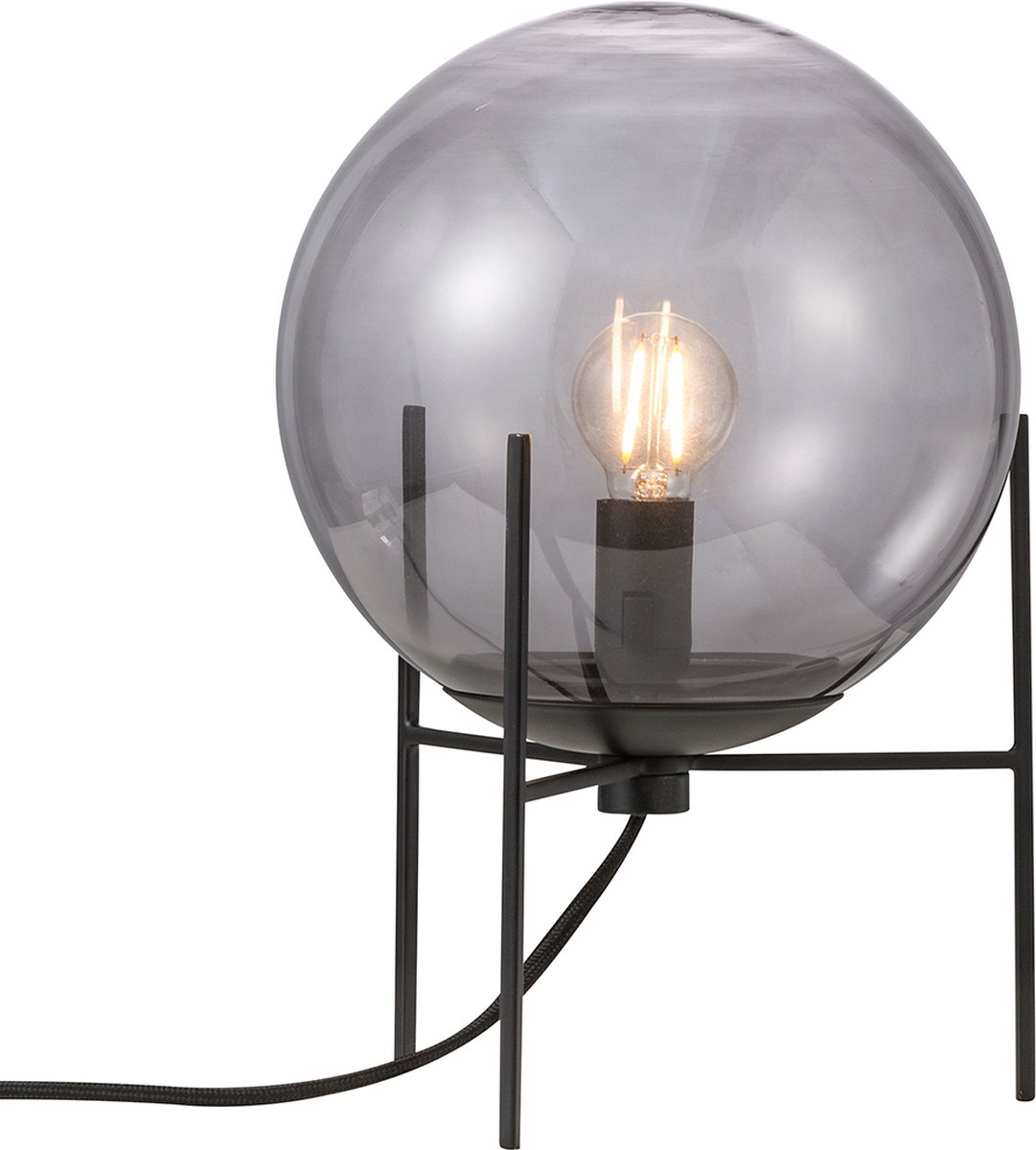 Nordlux Tafellamp Alton Gerookt Zwart E14