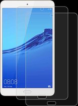 Voor Huawei Tablet C5 8.0 2 STUKS 9 H HD Explosieveilige Gehard Glas Film