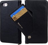 Voor iPhone 8/7 CMai2 Kaka-serie Litchi Texture Horizontale flip lederen tas met houder en kaartsleuven (zwart)