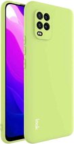 Voor Xiaomi Mi 10 Lite 5G IMAK UC-1-serie schokbestendig mat TPU beschermhoes (groen)