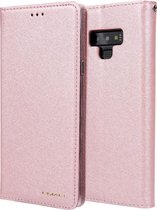 Voor Galaxy Note 9 CMai2 Zijde Textuur Horizontaal Flip Leren Case met Houder & Kaartsleuven & Fotolijst & Portemonnee (Rose Goud)