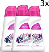 Vanish Oxi Action Crystal White Base Gel - Voor Witte Was - 1 L x3