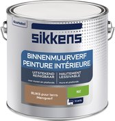 Sikkens Binnenmuurverf Mat - RIJKS kleuren - puur terra - 2,5 L