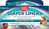 Simple solution diaper liners light absorbency - 22 st - 1 stuks