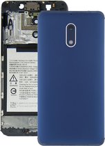 Batterij achterkant met cameralens en zijtoetsen voor Nokia 6 TA-1000 TA-1003 TA-1021 TA-1025 TA-1033 TA-1039 (blauw)