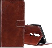 Retro Crazy Horse Texture horizontale flip lederen case voor Nokia 4.2, met houder & kaartsleuven & fotolijst (bruin)