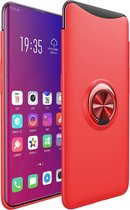 lenuo Shockproof TPU Case voor OPPO Find X, met onzichtbare houder