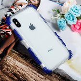 Blade Acrylic + TPU Schokbestendig beschermhoes voor iPhone XR (blauw)