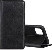 Voor Galaxy Note10 Lite / A81 Magnetische Retro Crazy Horse Texture Horizontale Flip Leather Case met houder en kaartsleuven (zwart)