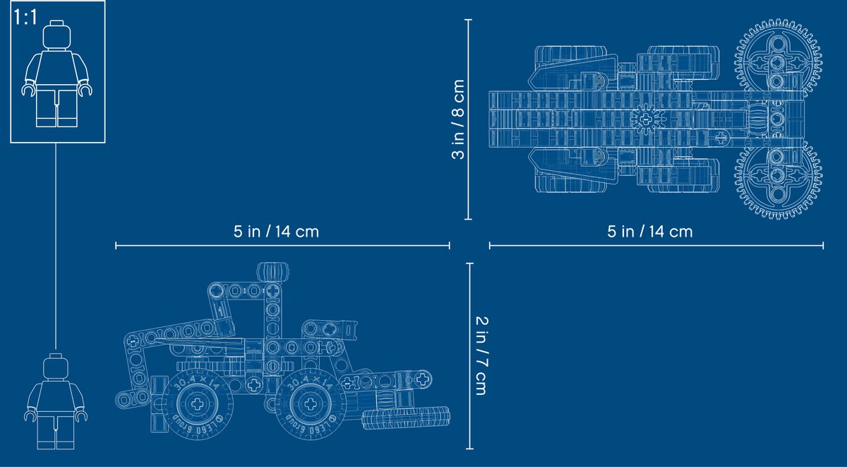 LEGO Technic Mini CLAAS XERION 42102 — afbeelding 18