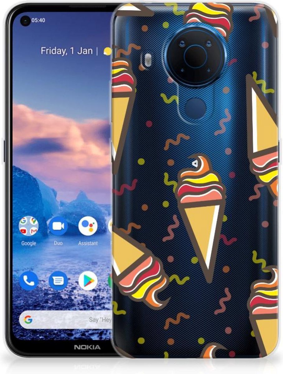 Nokia 5.4 Siliconen Case Icecream