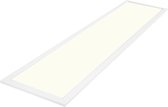 LED Paneel - Igory - 30x120 Natuurlijk Wit 4000K - 40W Inbouw Rechthoek - Mat Wit - Aluminium - Flikkervrij