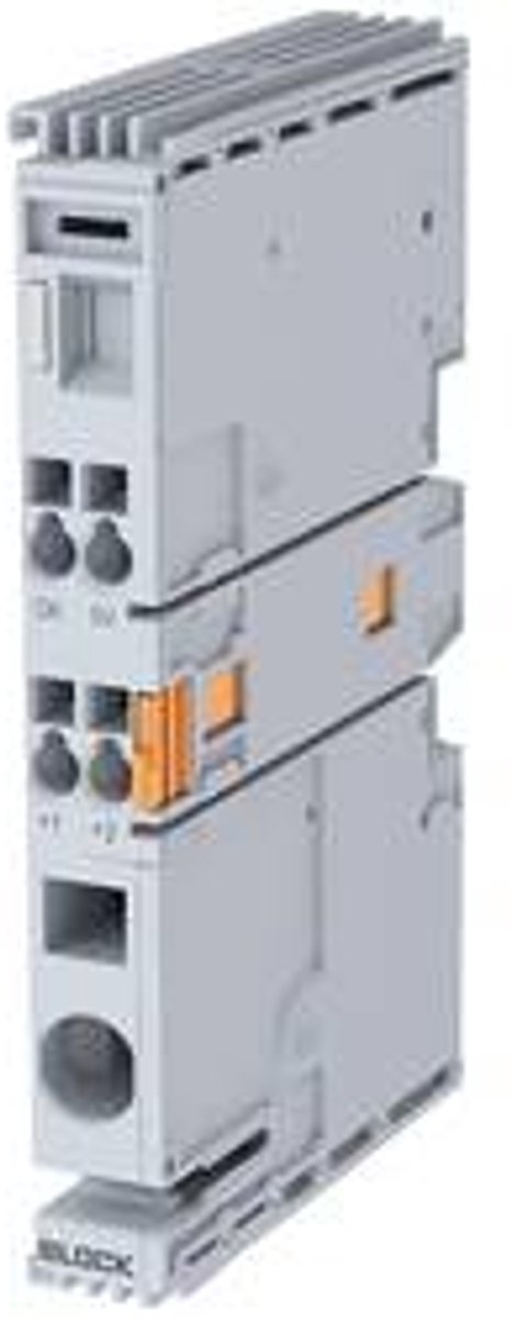 BLOCK EB-GND4 Potentiaal-verzamelklem 4 x 10 A EB-GND4