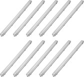 LED TL Armatuur T8 10 Pack - Prima Housing Pro - 120cm Dubbel - Waterdicht IP65