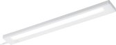 LED Keukenkast Verlichting - Iona Alyna - 7W - Warm Wit 3000K - Rechthoek - Mat Wit