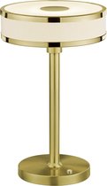 LED Tafellamp - Iona Agiany - 7W - Warm Wit 3000K - Dimbaar - Rond - Mat Goud - Aluminium