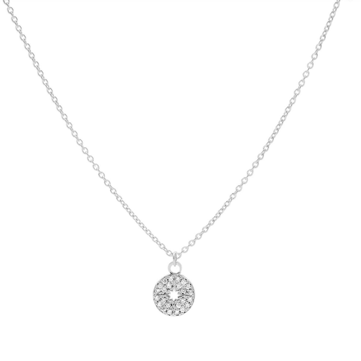 Karma Dames Ketting Zilver - Zilverkleurig