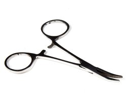 X2 Kromme Onthaaktang - 10cm - Vistang - Arterietang - Hakensteker