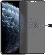 Anti-gluren plasma-olie gecoat hoog aluminium slijtvast gehard glasfilm voor iPhone XS Max