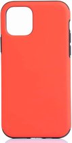 Crazy Horse Texture TPU beschermhoes voor iPhone 11 Pro (rood)