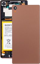 Originele glasbehuizing achterkant voor Sony Xperia Z3 / D6653 (goud)