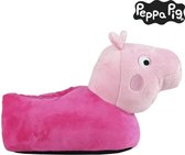 Slippers Voor in Huis 3d Peppa Pig Roze