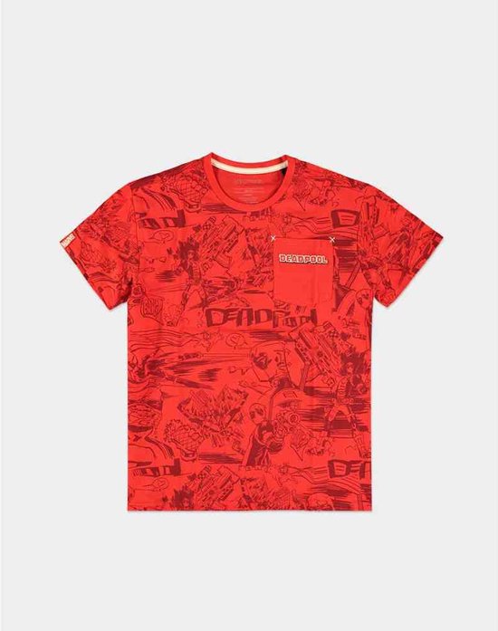 Deadpool - All Over - T-shirt pour homme - XL