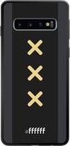 6F hoesje - geschikt voor Samsung Galaxy S10 -  TPU Case - Ajax Europees Uitshirt 2020-2021 #ffffff