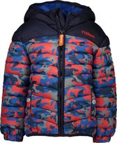 Tygo&Vito Jongens jacks Tygo&Vito T&v jacket AOP camo navy 92