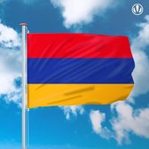 Vlag Armenië 150x225cm - Spunpoly